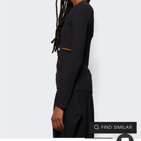 Christopher Esber long sleeve top black
Knit shirt with cutouts
Anglaise
NWT - Picture 3 of 10